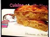 Tourte ananas vanille.... Que du fruit pour un dessert haut en saveurs