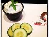 Tzatziki menthe basilic.... Fraicheur et saveurs au rendez vous