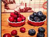 Vertus des cranberries.... On en remplit notre panier