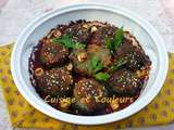 Boulettes d'aubergines, à la libanaise, pour la fin des beaux jours