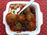 Boulettes végan à la tomate