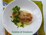 Cabillaud pané à la tomate ( cuisson au four )