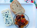 Chutney du mendiant pour accompagner un roquefort d'excellence