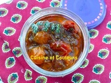 Confit de tomates cerises & oignons rouges comme chez Line, Line et Lisbonne