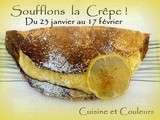 Crêpe soufflée au lemon-curd + Un petit jeu + Un livre à gagner ..... ça vous dit