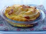 Cuisine des restes : Gratin de petit pain au lait & poires