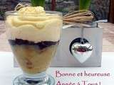 Espuma Banana split, jeu culinaro-littéraire & Bonne Année