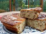 Gâteau à la brousse & aux noix ( sans farine ni matières grasses ajoutées )