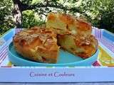 Gâteau semouline à l'amande et abricots