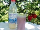 Irrésistible lait fraise de ma jeunesse