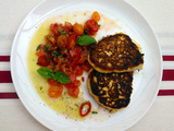 Ricotta frite et sa petite salade de tomates : l'Italie de Jamie