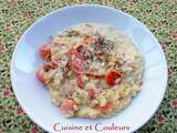 Risotto au   lait de haddock   et mascarpone