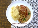 Suprême de pintade, sauce au jus de pomme