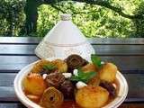 Tajine de pommes de terre aux dattes, selon le chef Frédéric Anton