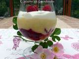 Trifle aux framboises 100% britannique