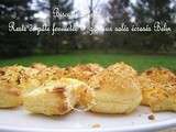 Biscuits apéritif * Avec un reste de pâte feuilletée et quelques petits gâteaux salés de chez Belin* Facile Economique! c'est pour vous ;-) La cuisine avec des restes