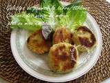 Galettes de pommes de terre/sardines *Cousines des accras de morue* Plat ou mise en bouche