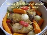 Poulet de Bresse en cocotte, aux légumes de saison Facile, excellent ♥