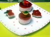 Bavarois fraises speculoos