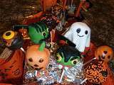 Cake pops halloween