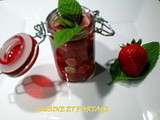 Confiture fraise/menthe