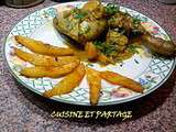 Cuisses de poulet sauce clementine/curry