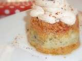 Flan tricolore salé(courgette, poivron, tomate) avec sa chantilly au paprika