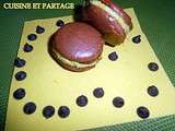 Macarons chocolat/pistache