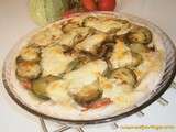 Pizza tomates courgettes et mozzarella