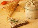 Rillettes de sardines minutes avec ses petits toasts