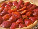 Tarte amandine aux fraises