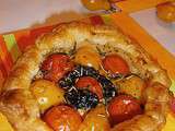 Tartelettes aux tomates cerises bicolores provençales