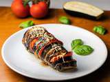 Aubergines Hasselback