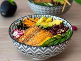 Poke Bowl Saumon Avocat – California Sushi Bowl