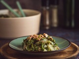 Salade de fenouil, haricot vert et thon au naturel