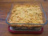 Crumble de courgettes & feta