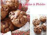 Muffins banane, noisettes et chocolat