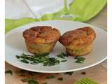 Petits cakes moelleux courgette, chèvre et menthe