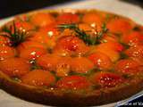 Tarte abricots romarin