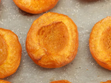 Abricots rôtis à la verveine
