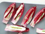 Endives rouges en amuse-bouche