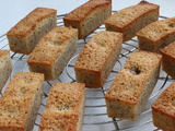 Financiers noisettes et griottines