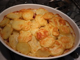 Gratin de topinambours à la Comtoise