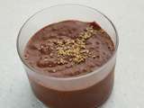 Mousse au chocolat aux noisettes