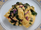 Polenta aux fanes de betteraves