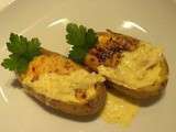 Pommes de terres aux crevettes