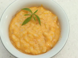 Riz au lait et abricots rôtis