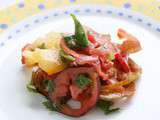 Salade multi-tomates