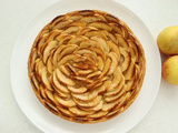 Tarte aux pommes et crème d'amandes
