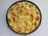 Tarte de pommes de terre au fromage